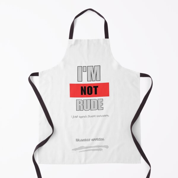 Item preview, Fluent in Sarcasm, Not Rudeness designed and sold by Islanday.official.