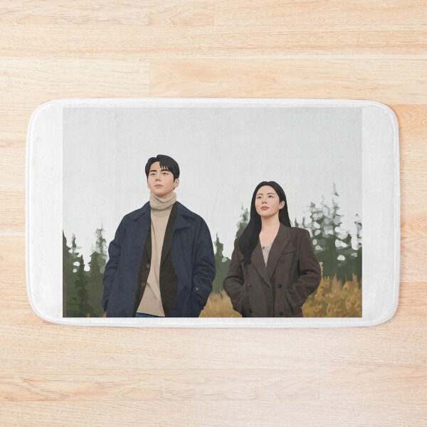 Item preview, Joo Ho Jin & Cha Mu Hee Fanart | Can This Love Be Translated K-Drama Couple Illustration designed and sold by Fandom Universe.