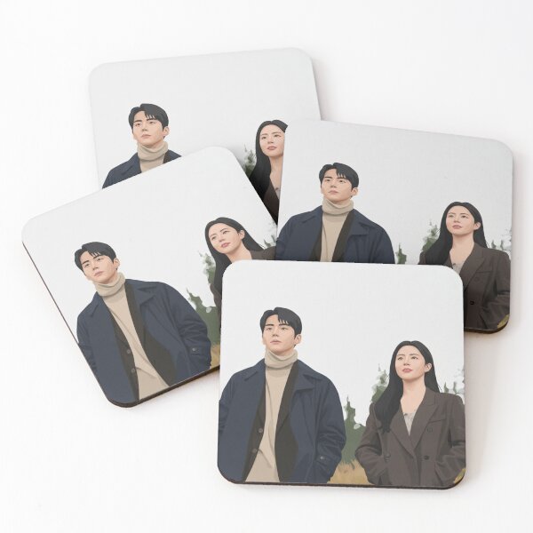 Item preview, Joo Ho Jin & Cha Mu Hee Fanart | Can This Love Be Translated K-Drama Couple Illustration designed and sold by Fandom Universe.