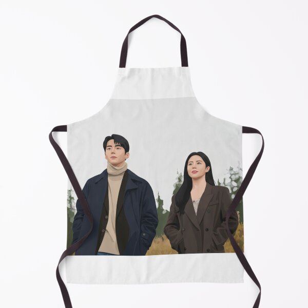 Item preview, Joo Ho Jin & Cha Mu Hee Fanart | Can This Love Be Translated K-Drama Couple Illustration designed and sold by Fandom Universe.