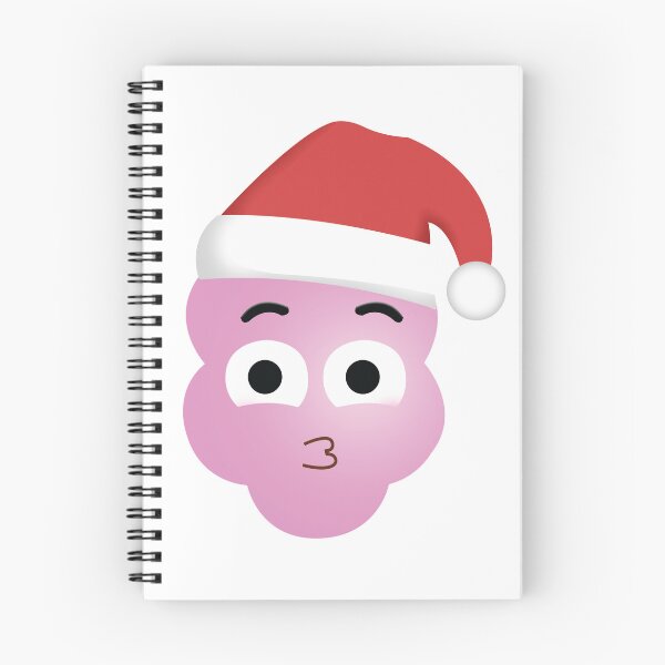 Item preview, PINK POPCORN EMOJI WITH SANTA HAT designed and sold by POPCORN EMOJIS.
