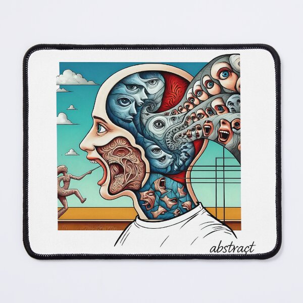 Item preview, Modern Abstract Portrait designed and sold by AbstractMiracles.