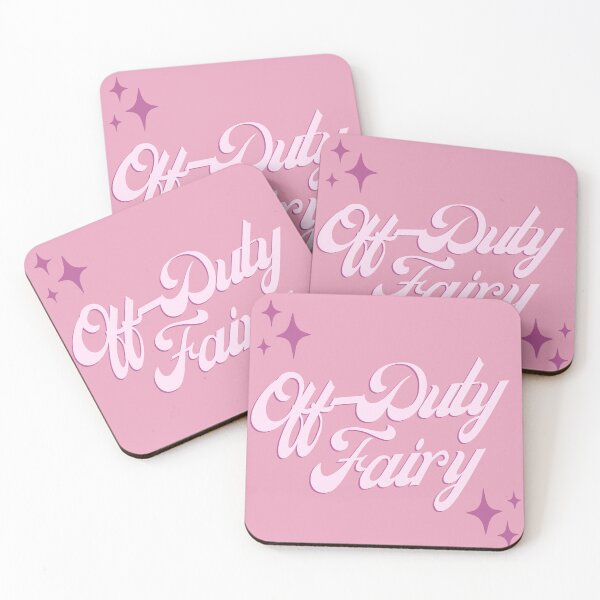 Item preview, Off-Duty Fairy • Cute Fairy Aesthetic Typography Self Care Shirt designed and sold by Xena Zeit-Geist.