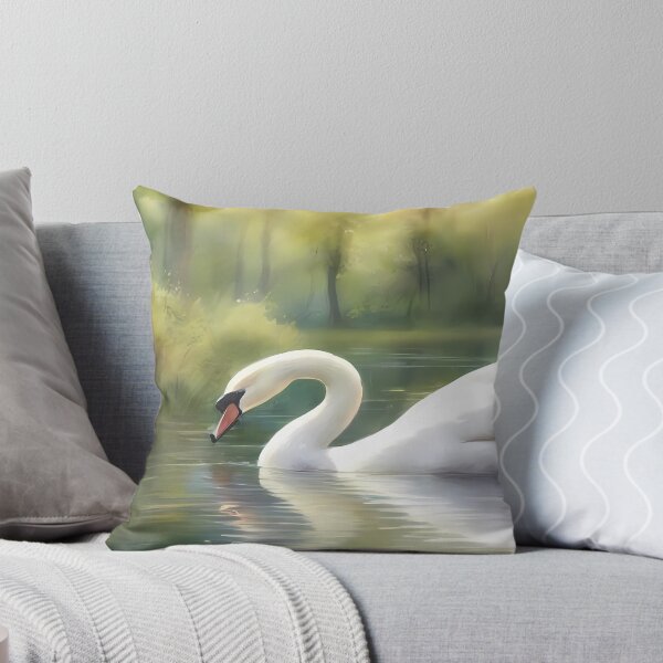 Item preview, White Swan in Lake designed and sold by CalmnessbyChoice.