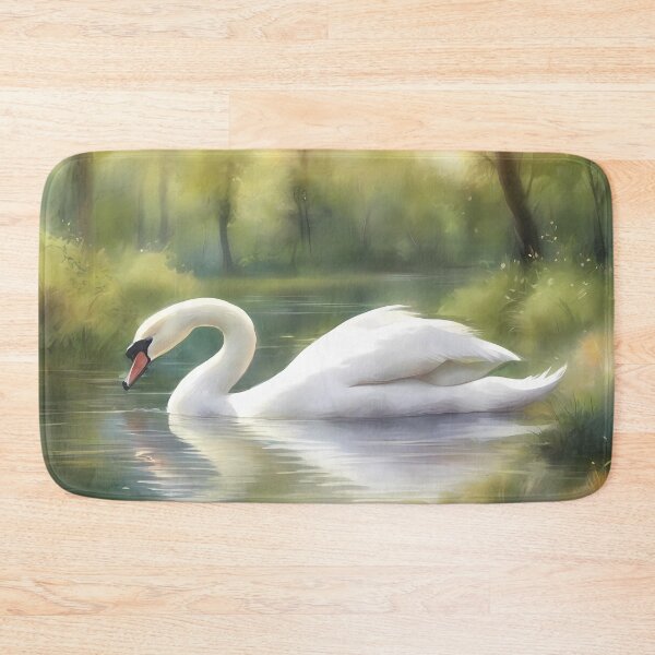 Item preview, White Swan in Lake designed and sold by CalmnessbyChoice.