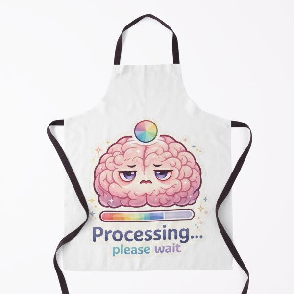 Item preview, Brain Progress Sticker designed and sold by lorand-designs.