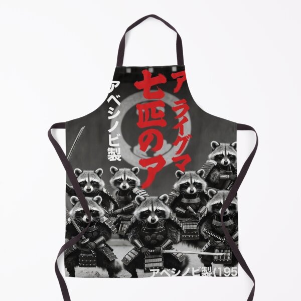 Item preview, 7 Raccoons Samurai Parody designed and sold by Abeshinobi.