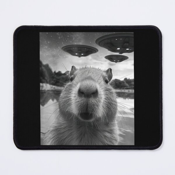 Item preview, Capybara Selfie Art for Men Women Kids , Capybara Gift Lover designed and sold by DZIRI NAJAT.