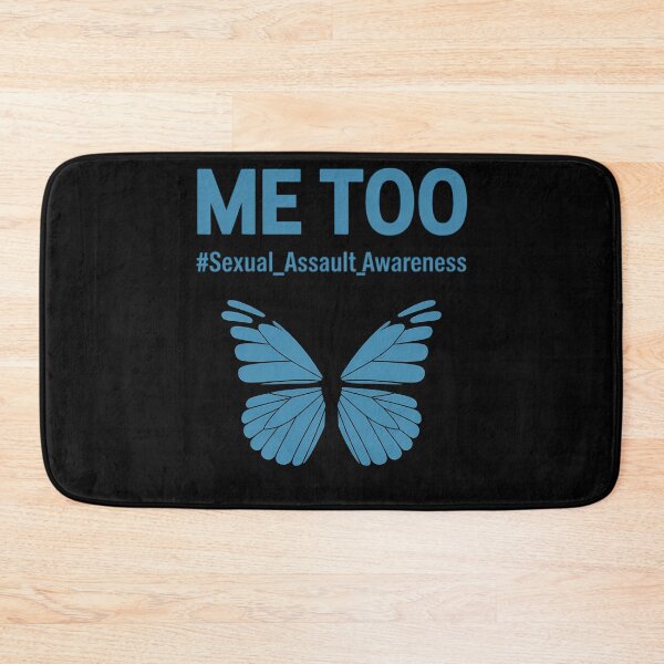 Item preview, Me Too, Teal Butterfly, Sexual Assault Awareness designed and sold by bongsentrang.