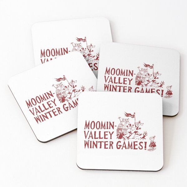 Item preview, Red Moominvalley Winter Games! Sports Mymble & Co designed and sold by MoominStore.