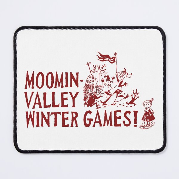 Item preview, Red Moominvalley Winter Games! Sports Mymble & Co designed and sold by MoominStore.