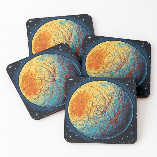 Item preview, Europa moon | Comics stylCartoone -  designed and sold by ComicsFactory.