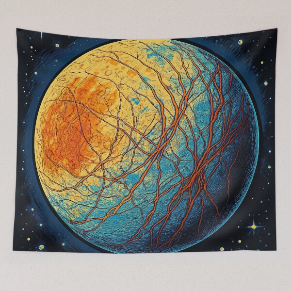 Item preview, Europa moon | Comics stylCartoone -  designed and sold by ComicsFactory.