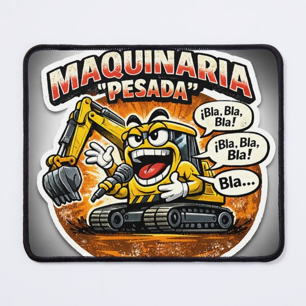 Item preview, Heavy Machinery – Funny double entendre sticker for people who won't shut up designed and sold by DrizzyV.
