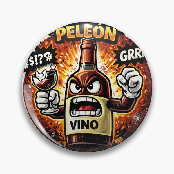Item preview, Angry Wine – Funny sticker of an angry bottle with a double meaning designed and sold by DrizzyV.