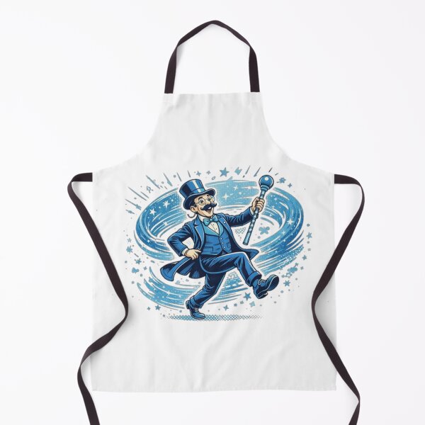 Item preview, Dapper Gentleman With Cane – Vintage Magic Show Vibes designed and sold by the-dovlat.