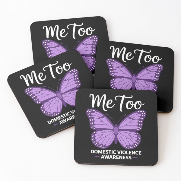 Item preview, Me Too Domestic Violence Awareness Purple Butterfly designed and sold by bongsentrang.