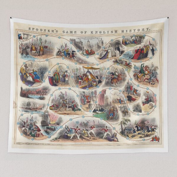 Item preview, Spooner's Game of English History 1847 designed and sold by colourfind.
