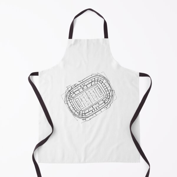 Item preview, Minimalist sketch of a football stadium from a bird's-eye view. designed and sold by Rebel-Youth.