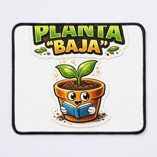 Item preview, Ground Floor – Minimalist Botanical Double Meaning Sticker designed and sold by DrizzyV.