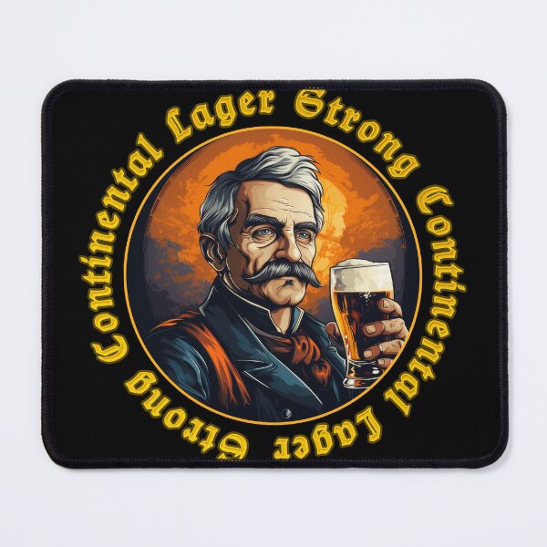 Item preview, Strong Continental Lager - Planet of the Scouse Apes designed and sold by Totalthrive.