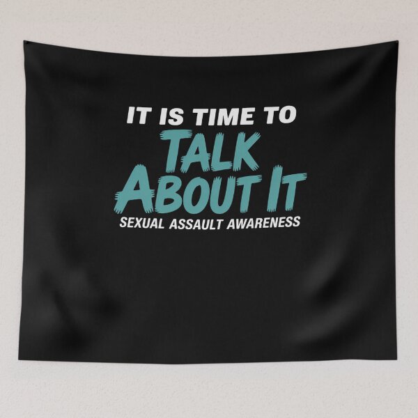 Item preview, It_s Time to Talk About it - Sexual Assault Awareness designed and sold by bongsentrang.