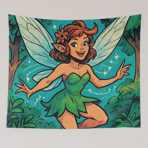 Item preview, Fairy, fantastic creature | Comics stylCartoone -  designed and sold by ComicsFactory.