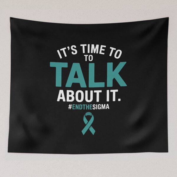 Item preview, It_s Time To Talk About It Sexual Assault Awareness Ribbon designed and sold by bongsentrang.