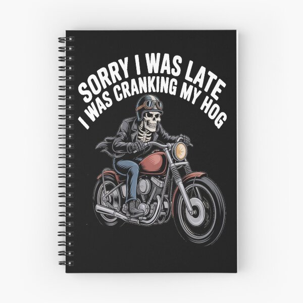 Item preview, Sorry I Was Late I Was Cranking My Hog Tshirt designed and sold by Jacky-Design.