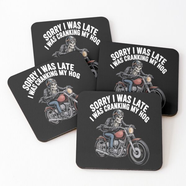 Item preview, Sorry I Was Late I Was Cranking My Hog Tshirt designed and sold by Jacky-Design.