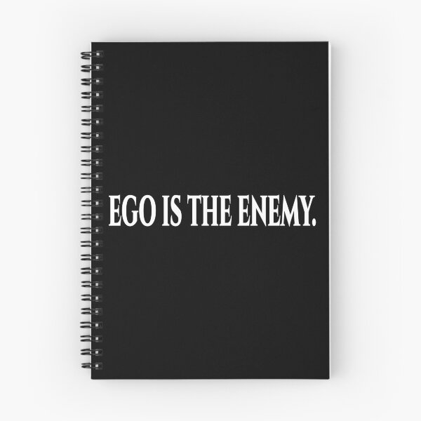 Item preview, Ego Is The Enemy Stoic Philosophy Quote designed and sold by Mikidesign1988.