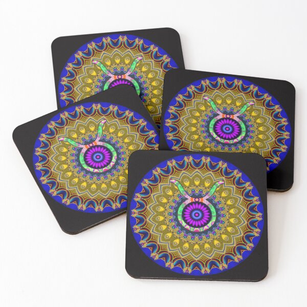 Item preview, What's Your Sign? Taurus Fractal Mandala designed and sold by Warren Paul Harris.