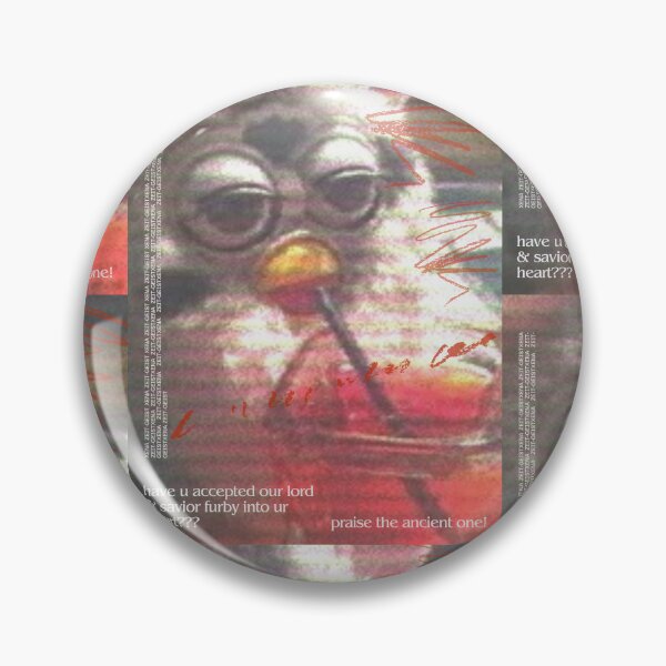 Item preview, Praise the Ancient One Furby • Cursed Furby Meme Retro Horror Religion Art designed and sold by Xena Zeit-Geist.