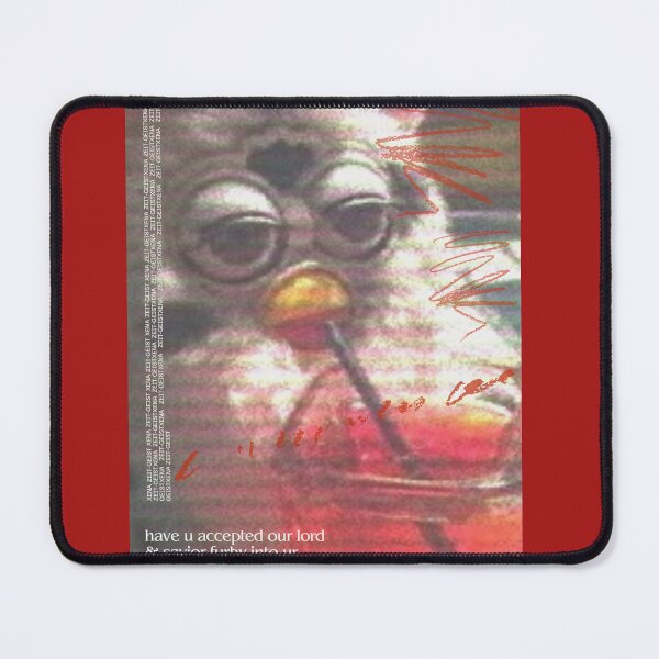Item preview, Praise the Ancient One Furby • Cursed Furby Meme Retro Horror Religion Art designed and sold by Xena Zeit-Geist.