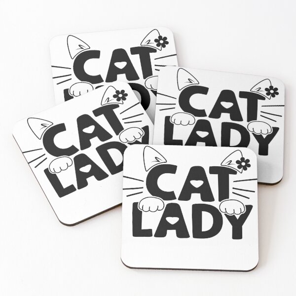 Item preview, Cute Cat Lady Design with Ears and Paws designed and sold by truongloc246.