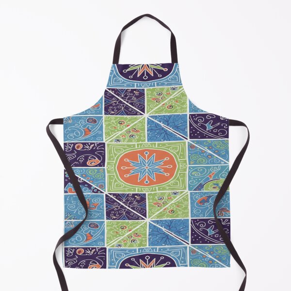 Item preview, Frosted Mosaic Labyrinth – Geometric Winter Magic designed and sold by Imaginarium of Chaos falcon88 .