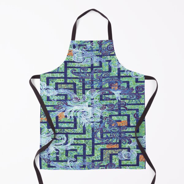 Item preview, Blizzard Maze – Maximalist Winter Geometry designed and sold by Imaginarium of Chaos falcon88 .