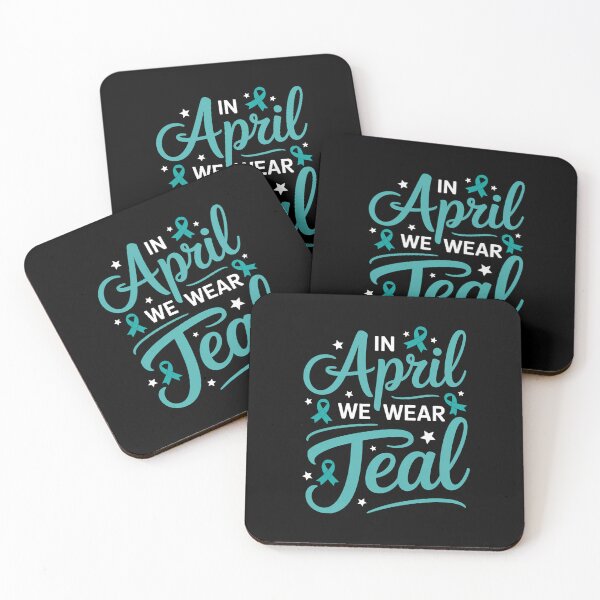 Item preview, In April We Wear Teal Sexual Assault Awareness Month 5 designed and sold by SyncSusscess.