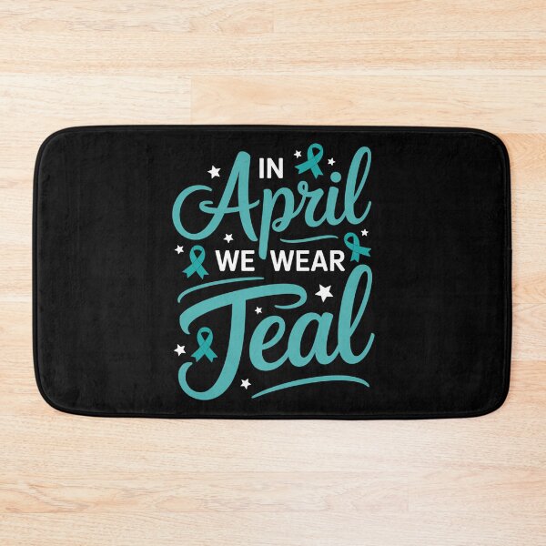 Item preview, In April We Wear Teal Sexual Assault Awareness Month 5 designed and sold by SyncSusscess.