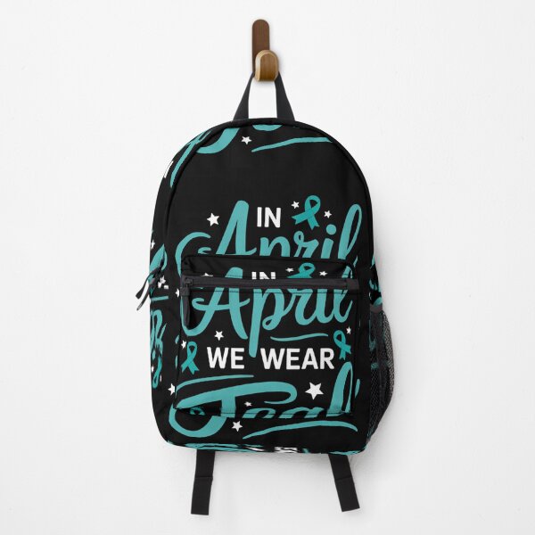 Item preview, In April We Wear Teal Sexual Assault Awareness Month 5 designed and sold by SyncSusscess.