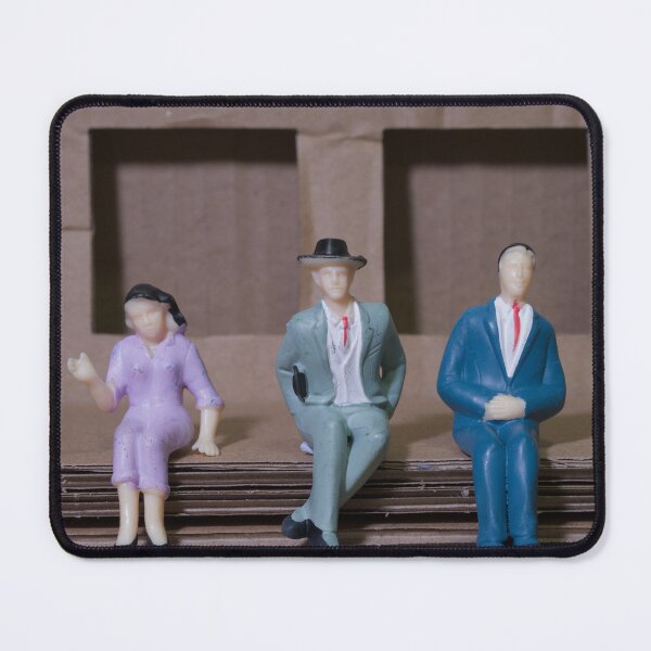 Item preview, Three seated figurines designed and sold by Christina Norwood.