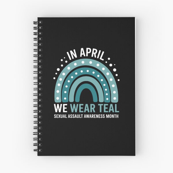 Item preview, In April We Wear Teal Sexual Assault Awareness Month 6 designed and sold by SyncSusscess.