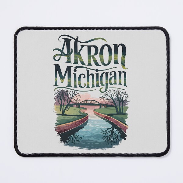 Item preview, Akron, Michigan, Akron MI, Akron Michigan designed and sold by MoMidoStore.