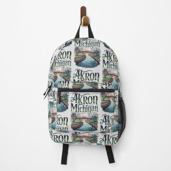 Item preview, Akron, Michigan, Akron MI, Akron Michigan designed and sold by MoMidoStore.