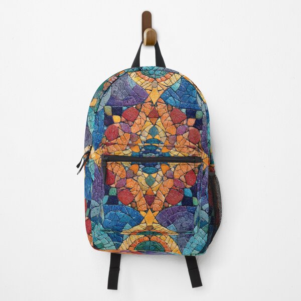 Item preview, Gaudi Inspired Vivid Colorful Mosaics Tile Pattern designed and sold by GrinGalore.