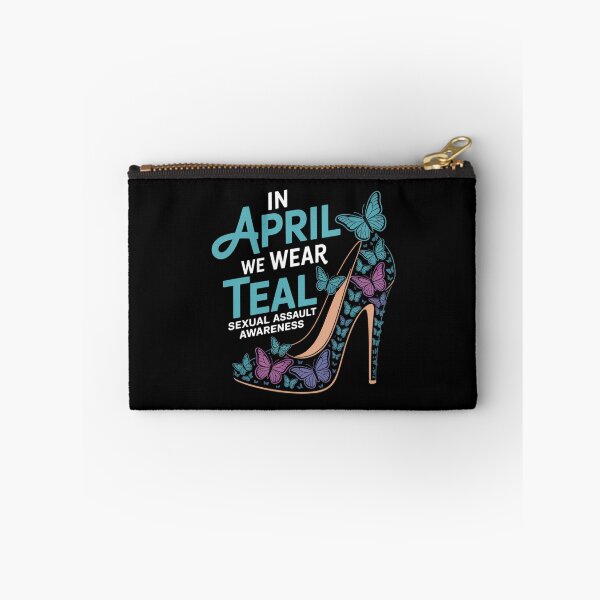 Item preview, In April We Wear Teal Sexual Assault Awareness Month 3 designed and sold by SyncSusscess.