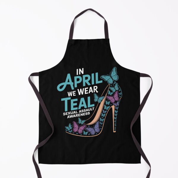 Item preview, In April We Wear Teal Sexual Assault Awareness Month 3 designed and sold by SyncSusscess.