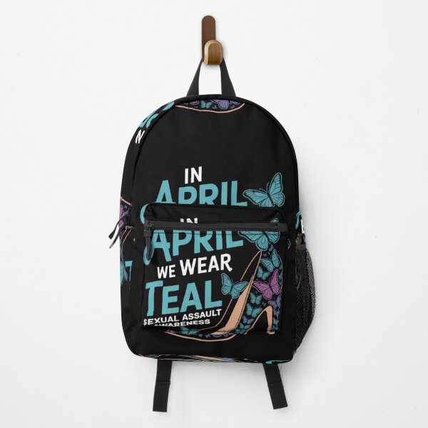 Item preview, In April We Wear Teal Sexual Assault Awareness Month 3 designed and sold by SyncSusscess.