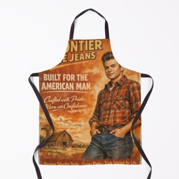 Item preview, Frontier Spirit: Denim & Grit Under a Western Sky designed and sold by ForeverPrintsOK.