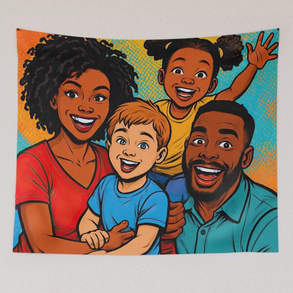 Item preview, Family | Comics stylCartoone -  designed and sold by ComicsFactory.